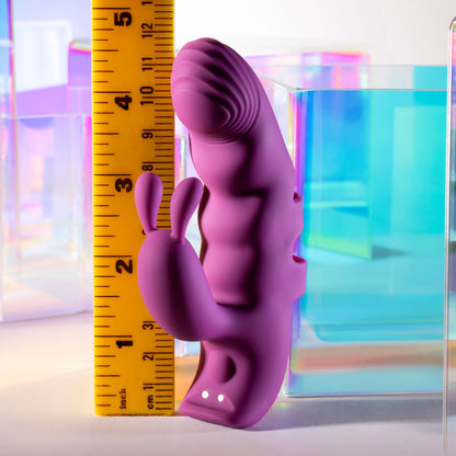 Playboy Pleasure LEND A HAND - Purple USB Rechargeable Finger Vibrator Playboy Pleasure