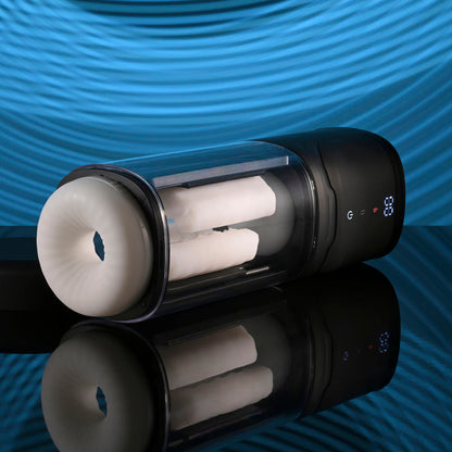 Playboy Pleasure SIDE PIECE - USB Rechargeable Warming Auto Stroker Playboy Pleasure