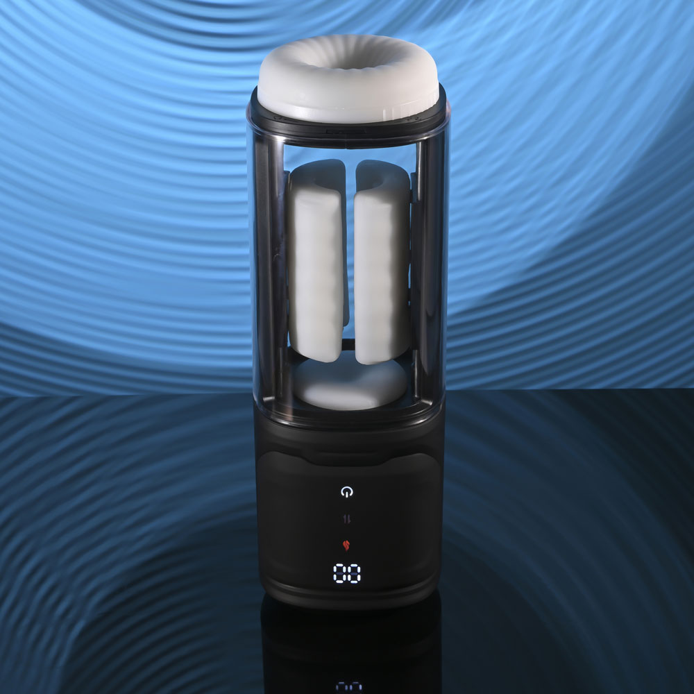 Playboy Pleasure SIDE PIECE - USB Rechargeable Warming Auto Stroker Playboy Pleasure