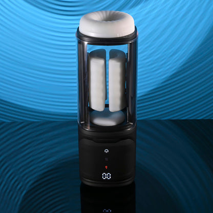 Playboy Pleasure SIDE PIECE - USB Rechargeable Warming Auto Stroker Playboy Pleasure