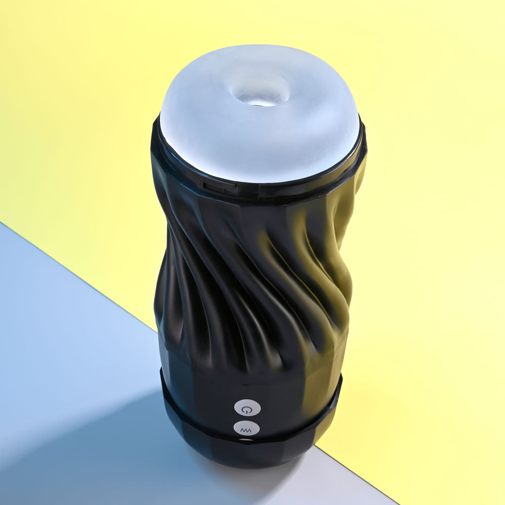 Playboy Pleasure SOLO - USB Rechargeable Vibrating and Sucking Stroker Playboy Pleasure