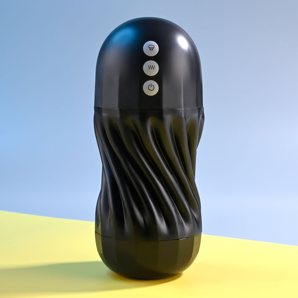 Playboy Pleasure SOLO - USB Rechargeable Vibrating and Sucking Stroker Playboy Pleasure