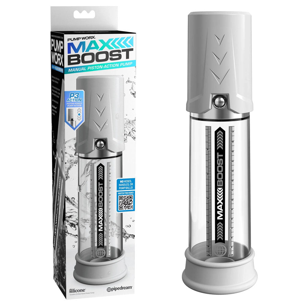 Pump Worx Max Boost Penis Pump - Club X