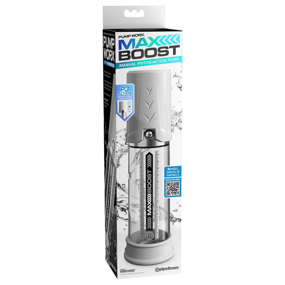 Pump Worx Max Boost Penis Pump - Club X