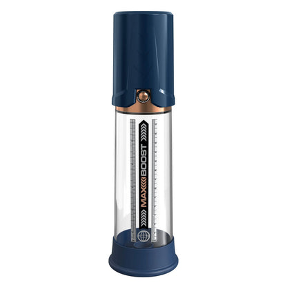 Pump Worx Max Boost - Blue - Blue Penis Pump Pipedream