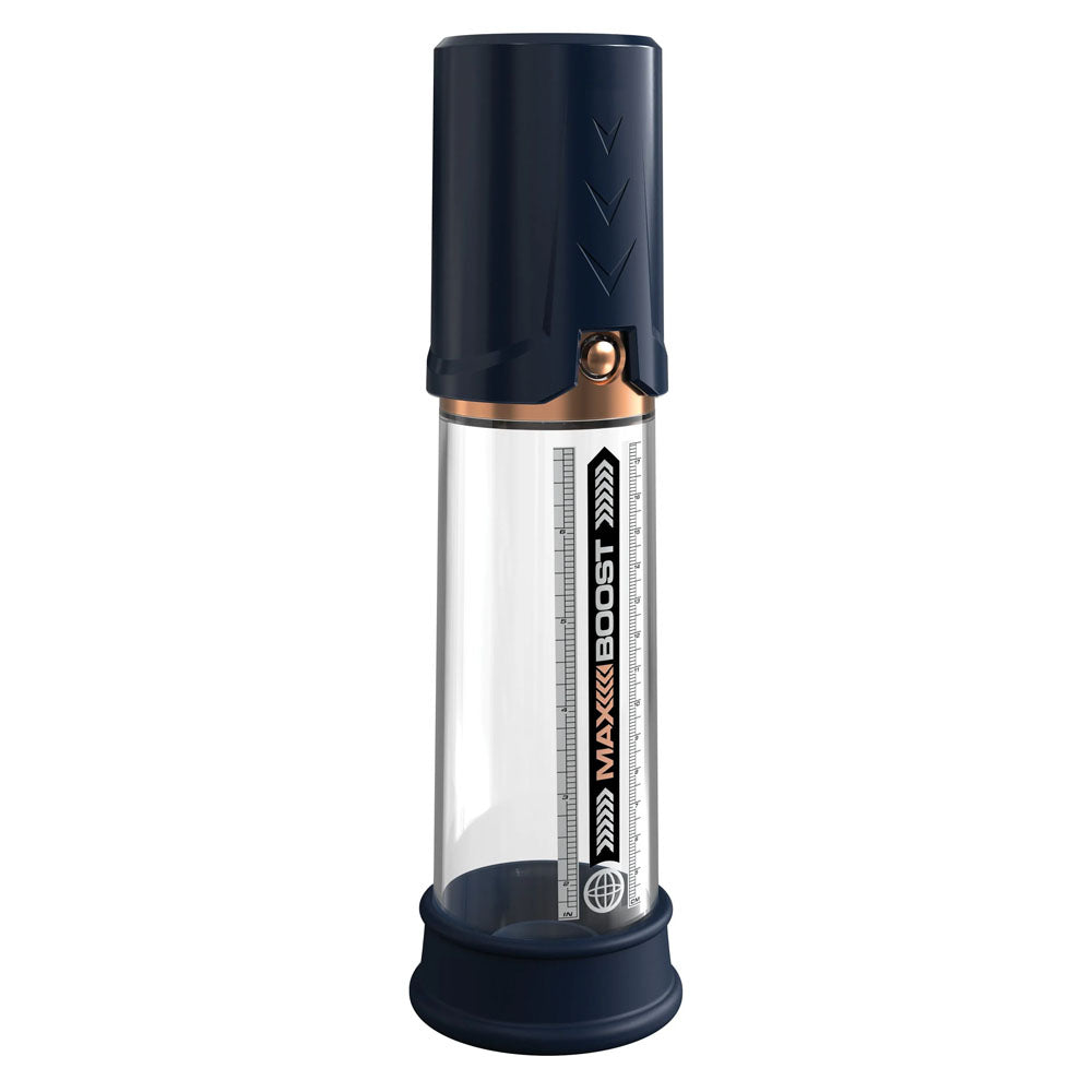 Pump Worx Max Boost - Blue - Blue Penis Pump Pipedream
