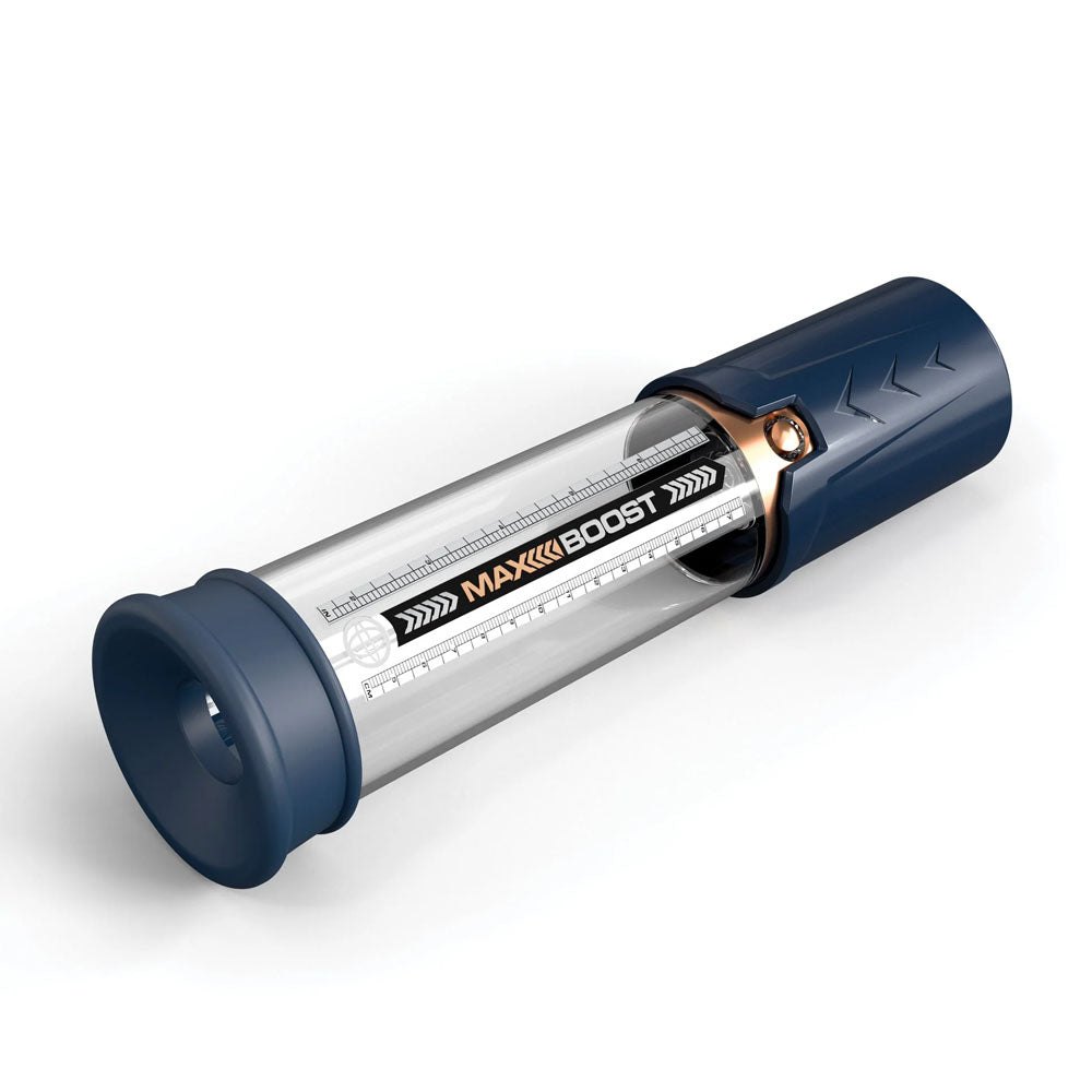 Pump Worx Max Boost - Blue - Blue Penis Pump Pipedream