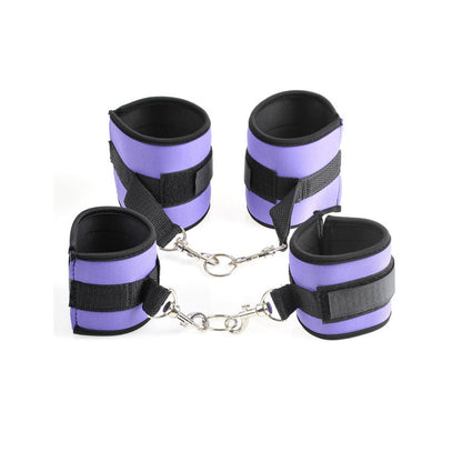 Fetish Fantasy Series Purple Pleasure Bondage Set - 8 Piece Set Pipedream