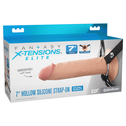 FX Elite &" Silicone Hollow Strap On - Club X