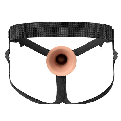 FX Elite 7'' Silicone Hollow Strap-On - Flesh - Flesh 17.8 cm Hollow Strap-On Pipedream