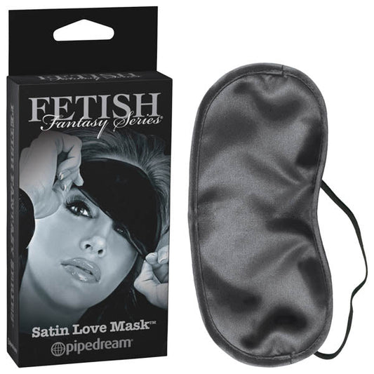 Fetish Fantasy Series Limited Edition Satin Love Mask - Black Eye Mask Pipedreams