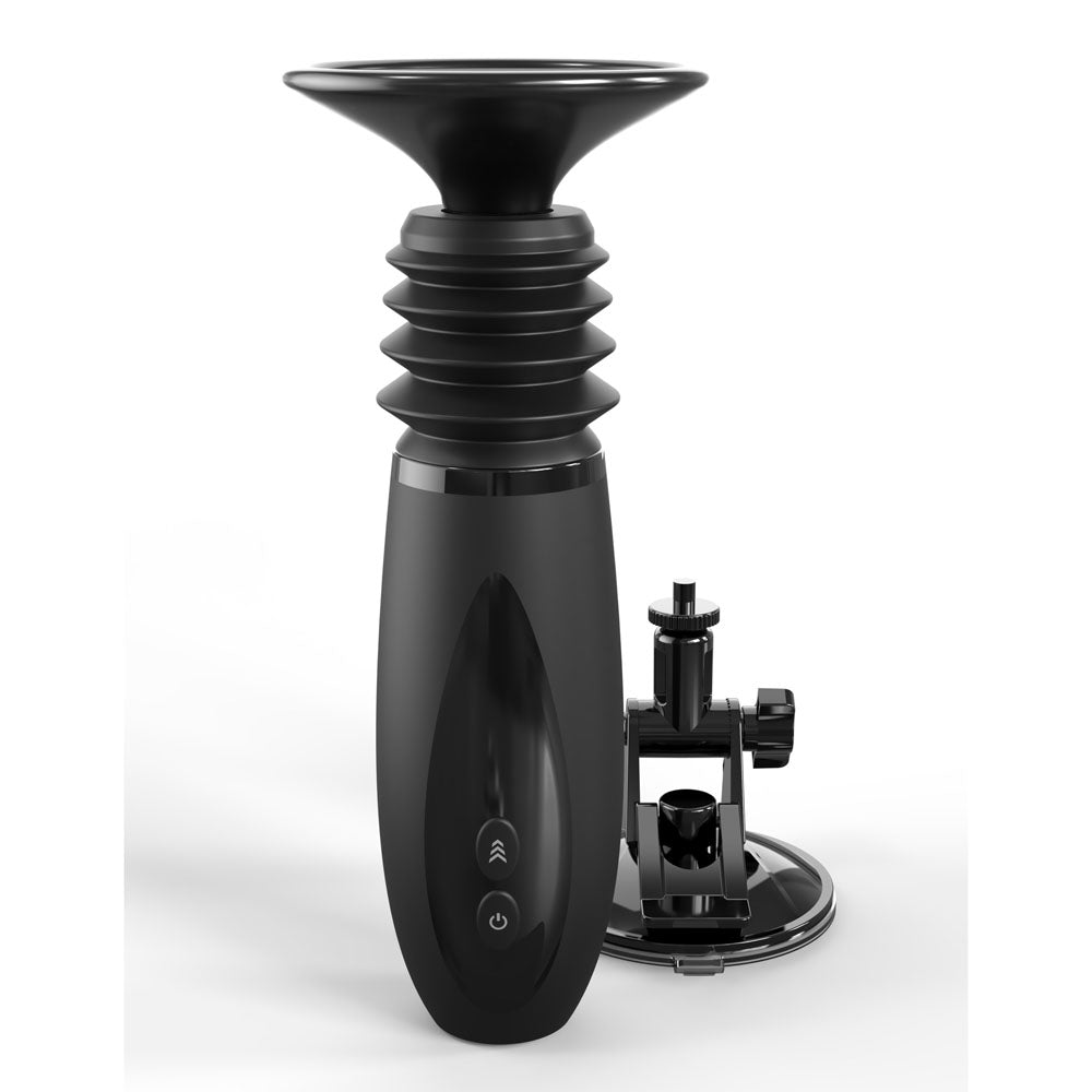 Fetish Fantasy Series Body Dock Handheld - USB Rechargeable Thrusting Machine with Suction Base Pipedream