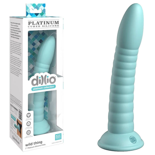 Dillio Platinum Wild Thing - Teal - Teal 17.8 cm (7'') Dong Teal / 50 - Club X