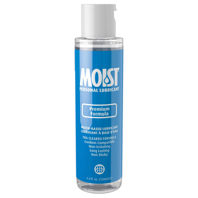 Moist Premium Formula - Water Based Lubricant - 130 ml Bottle Pipedreams