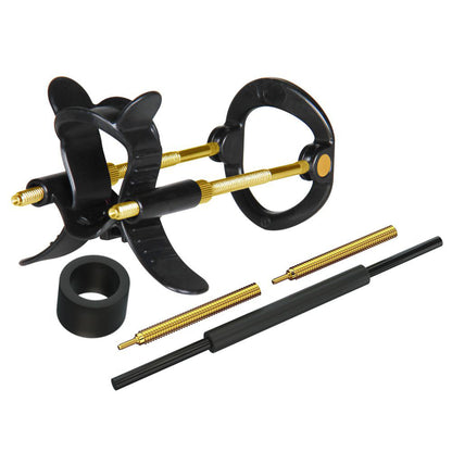 LuvPump Max Fit Hybrid Penis Extender - Black - Black Penis Extender Kit LuvPump