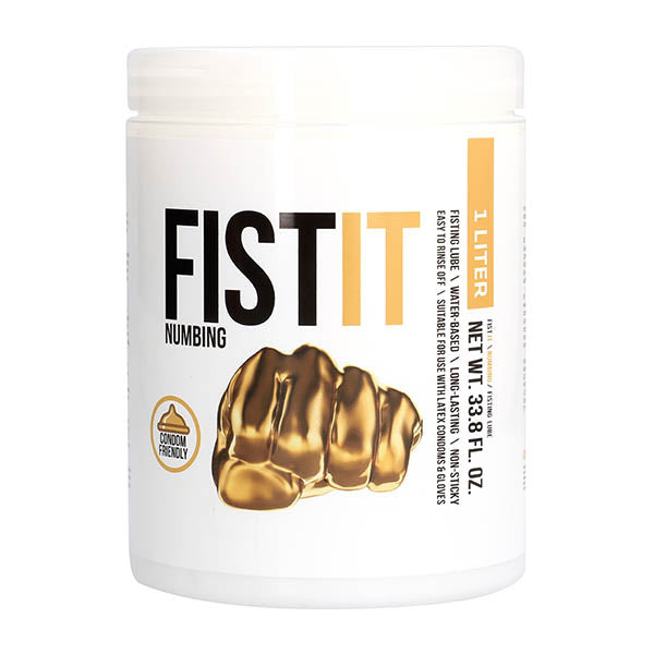 Pharmquests Fist-It Numbing 1000ml water-based numbing lubricant - ClubX Australia
