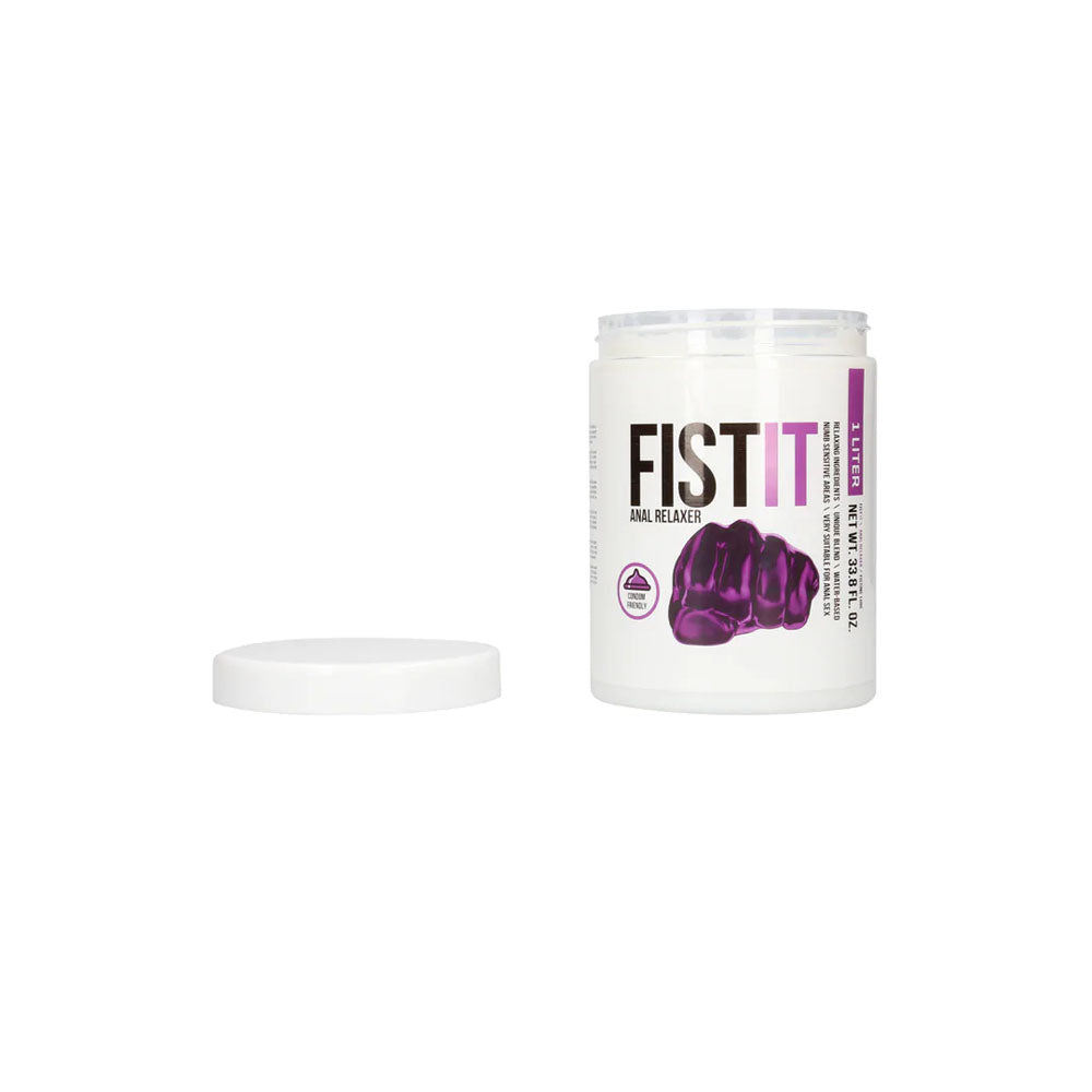Pharmquests Fist-It Anal Relaxer - Water Based Relaxing Lubricant - 1000 ml Tub Shots Toys