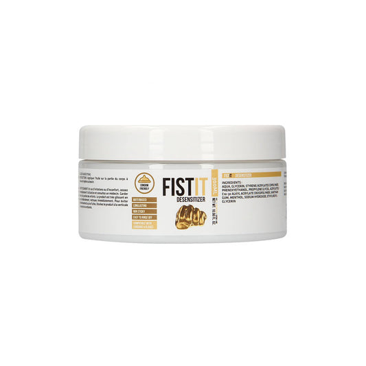 PHARMQUESTS Fist-It Numbing - 300 ml - Water Based Numbing Lubricant - 300 ml Tub Shots Toys
