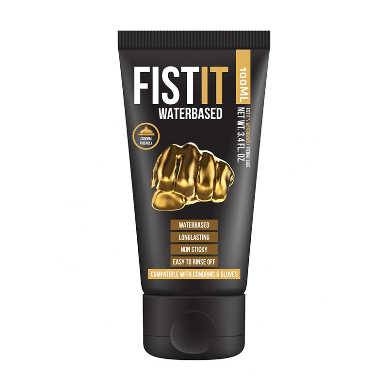 PHARMQUESTS Fist-It Water Based - 100ml - Water Based Lubricant - 100 ml Tube Shots Toys