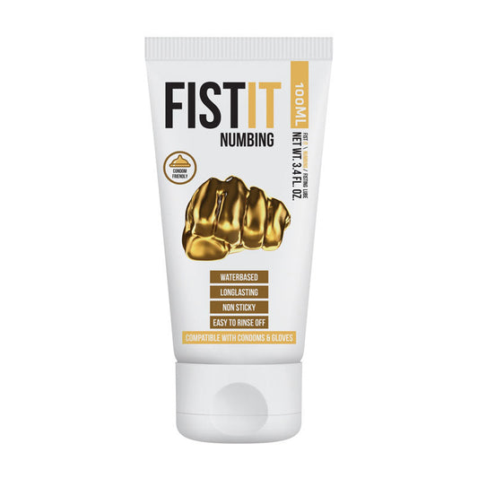 PHARMQUESTS Fist-It Desensitiser - 100 ml - Water Based Numbing Lubricant - 100 ml Tube Default Title - Club X