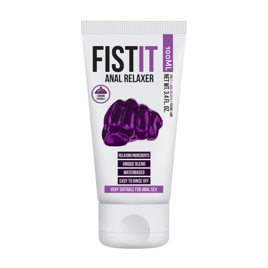 PHARMQUESTS Fist-It Anal Relaxer - 100ml - Water Based Relaxing Lubricant - 100 ml Tube Shots Toys