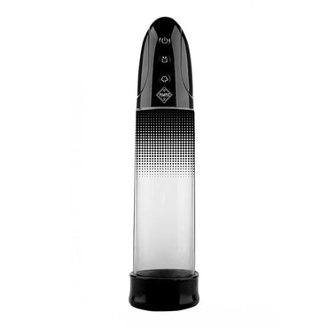 Pumped Automatic Rechargeable Luv Pump - Black USB Rechargeable Powered Penis Pump Shots Toys