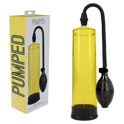 PUMPED Basic Pump 1 - Blue - Blue Penis Pump Ouch