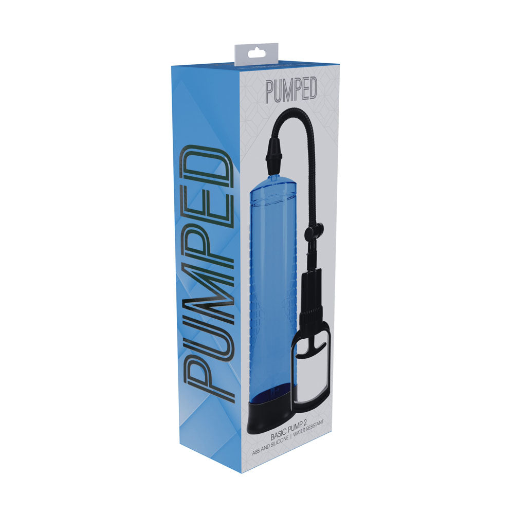 PUMPED Basic Pump 2 - Black - Black Penis Pump Ouch