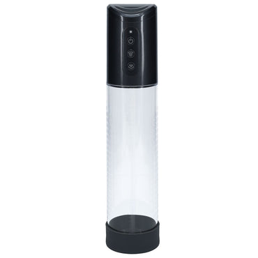 PUMPED Hyperpump Automatic Pump - Gunmetal - Gunmetal Grey USB Rechargeable Auto Penis Pump Shots Toys