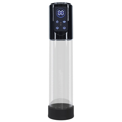 PUMPED MegaLift Automatic Penis Pump - Black - Black/Clear USB Rechargeable Auto Penis Pump Shots Toys
