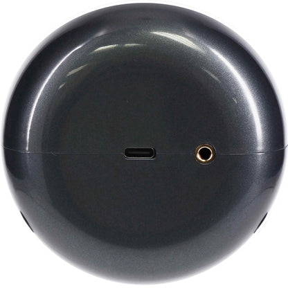 PUMPED Vortex - Gunmetal - Gunmetal Grey/Clear USB Rechargeable Sucking Rotating and Thrusting Auto Masturbator Shots Toys