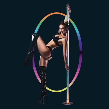 Power Pole Pro - Rainbow - Rainbow Chrome Dance Pole Kit XGEN Products