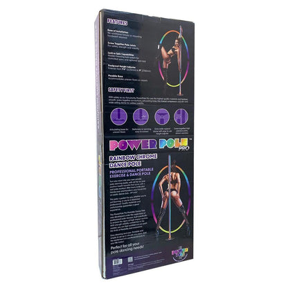 Power Pole Pro - Rainbow - Rainbow Chrome Dance Pole Kit XGEN Products