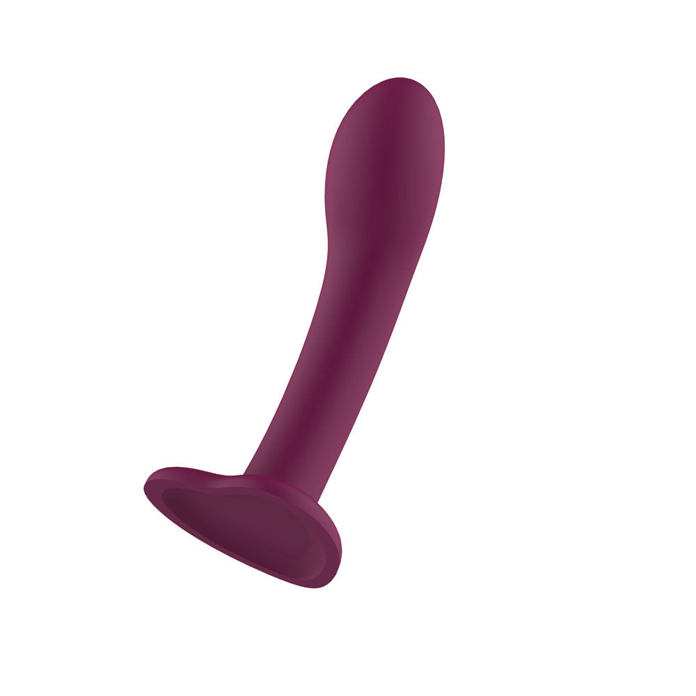 Passion Play Liquid Silicone Dildo - Purple - Purple 18 cm Dildo Passion Play