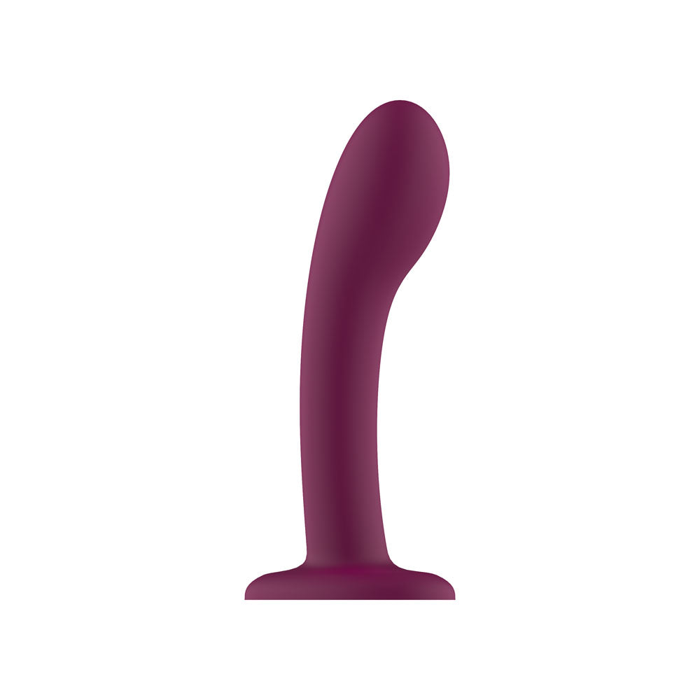 Passion Play Liquid Silicone Dildo - Purple - Purple 18 cm Dildo Passion Play