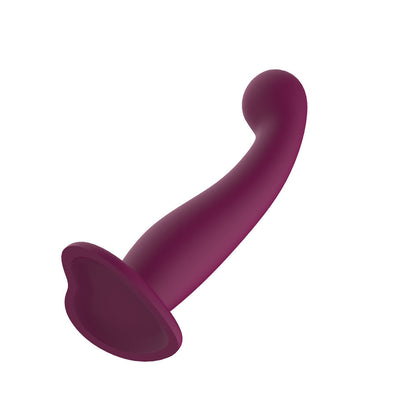 Passion Play Liquid Silicone Dildo - Purple - Purple 18 cm Dildo Passion Play