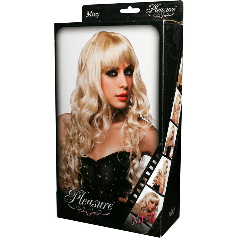 PLEASURE WIGS Missy - Platinum Blonde - Blonde Wig Xgen Products