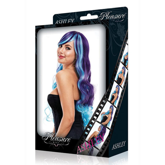 PLEASURE WIGS Ashley - Purple/Blue - Xgen Products
