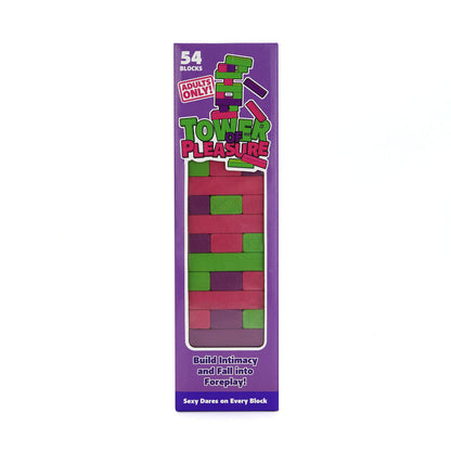 Tower of Pleasure - Couples Tumbling Tower Game Creative Conceptions