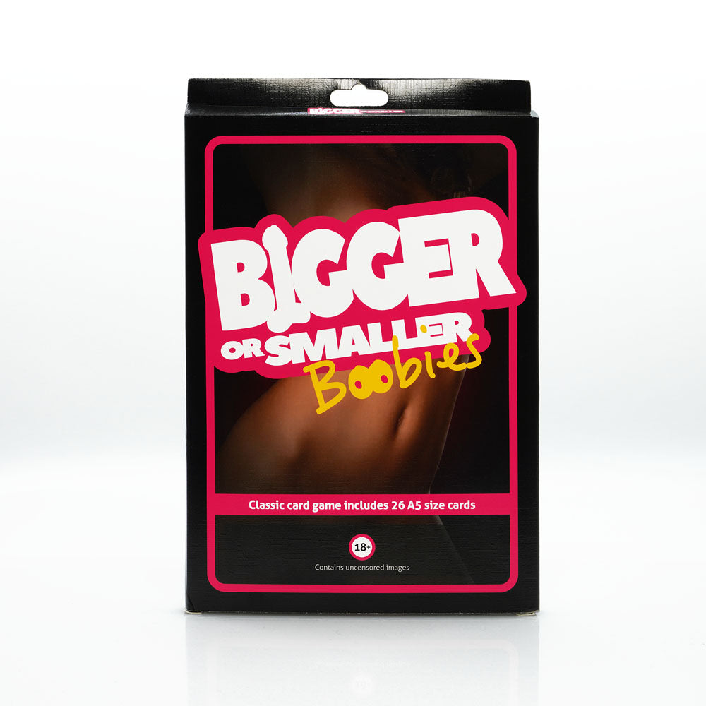 Bigger or Smaller Boobs - Card Game Creative Conceptions