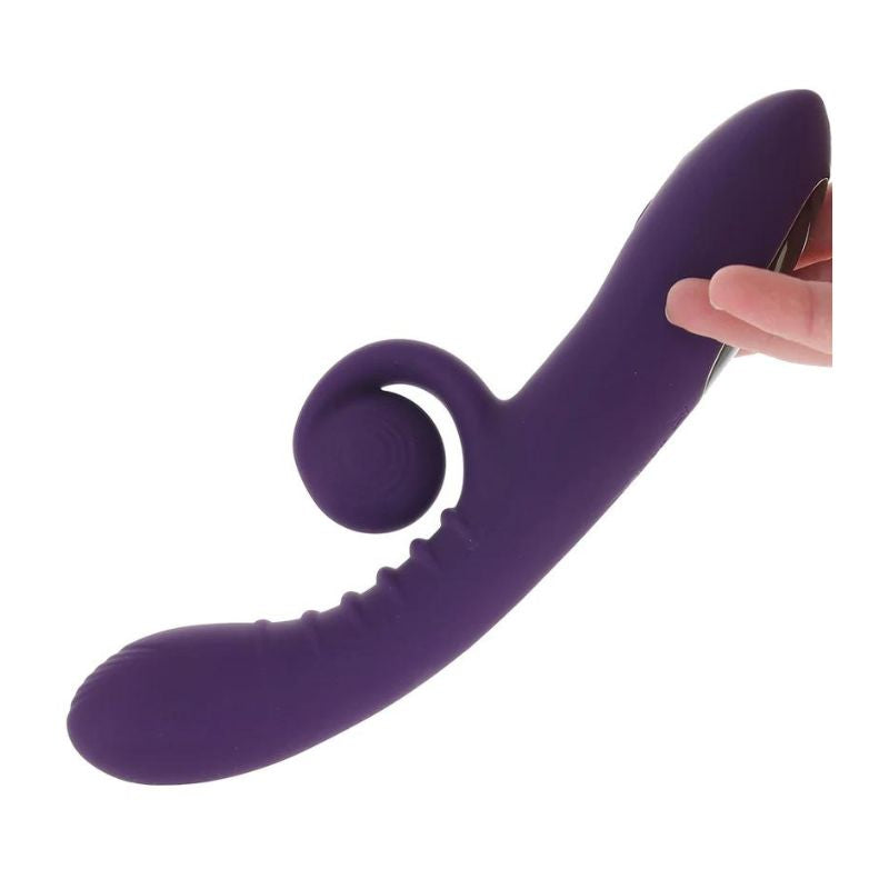 Playboy Pleasure Curlicue Rabbit Vibrator  - Club X
