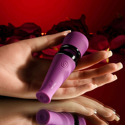 Playboy Pleasure Mic Drop Wand Vibrator  - Club X