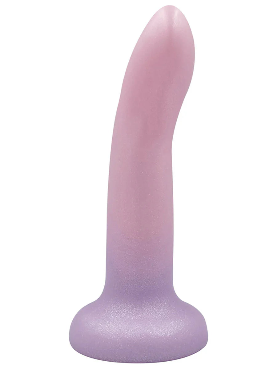 Pleasures by Playful 5 inch Dong - Pink to Purple  - Club X