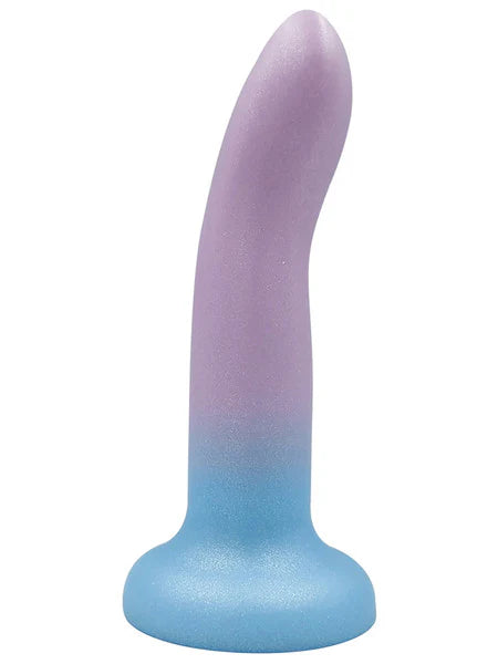 Pleasures by Playful 5 inch Dong - Purple to Blue  - Club X