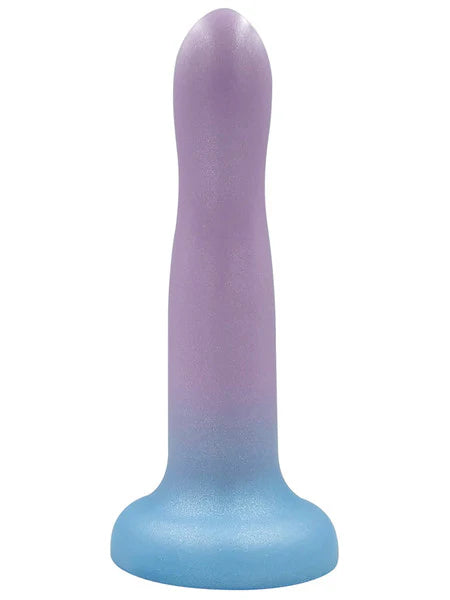 Pleasures by Playful 6 inch Dong - Purple to Blue  - Club X