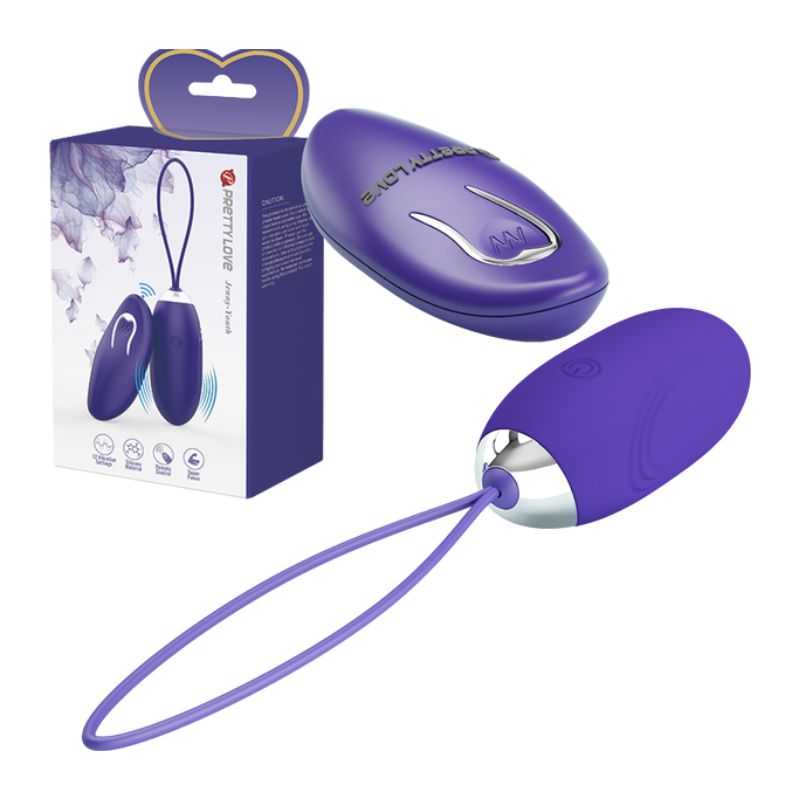 Pretty Love Jenny Youth Egg Vibrator - Purple  - Club X