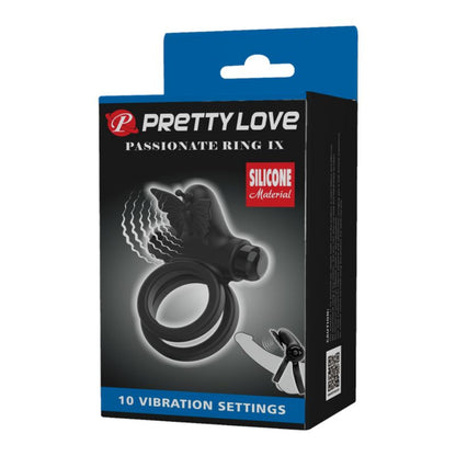 Pretty Love Passionate Ring IX - Black  - Club X
