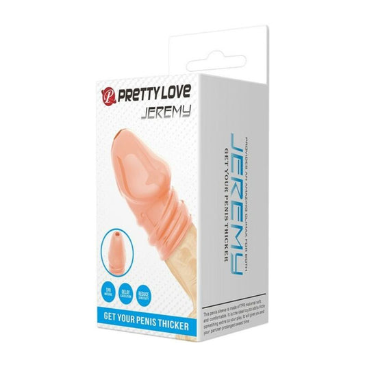 Pretty Love Penis Sleeve Jeremy - Flesh  - Club X