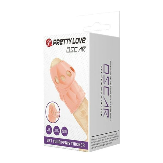 Pretty Love Penis Sleeve Oscar - Flesh  - Club X