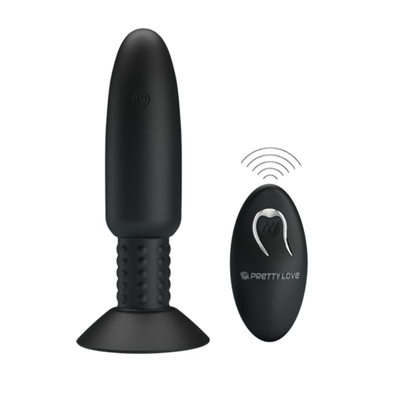 Pretty Love Rechargeable Beaded For Extra Romance - Black  - Club X